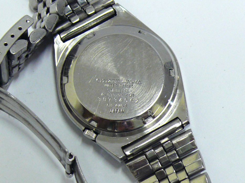 Автоматичен CITIZEN Мъжки ръчен часовник, работещ с Ден/Дата