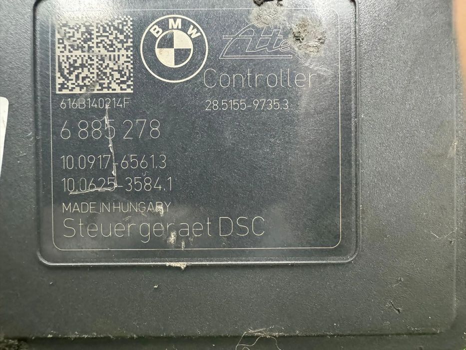 pompa abs mini cooper s 2016 dsc mk100, 3451-6885277-01, 616b140214f, 6885278