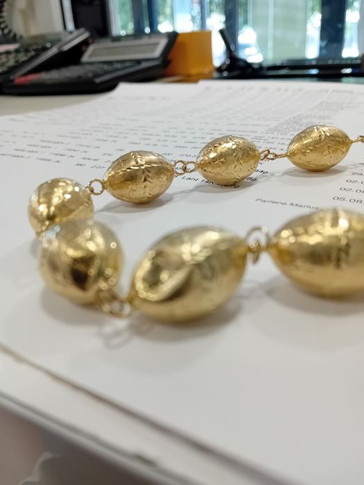 Colier aur 14k 48.72g (ag24 Harlau b.43599)