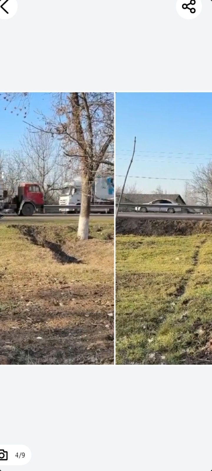 Земля у трассы от 5 ти до 100 соток