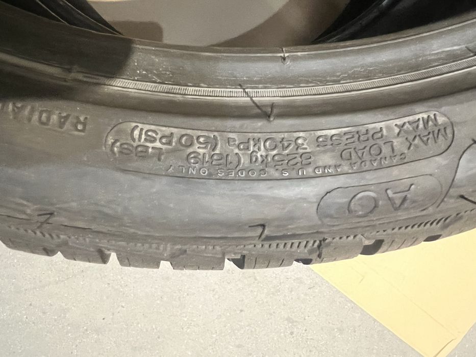 Vand anvelope de iarna Michelin 255 40 R20