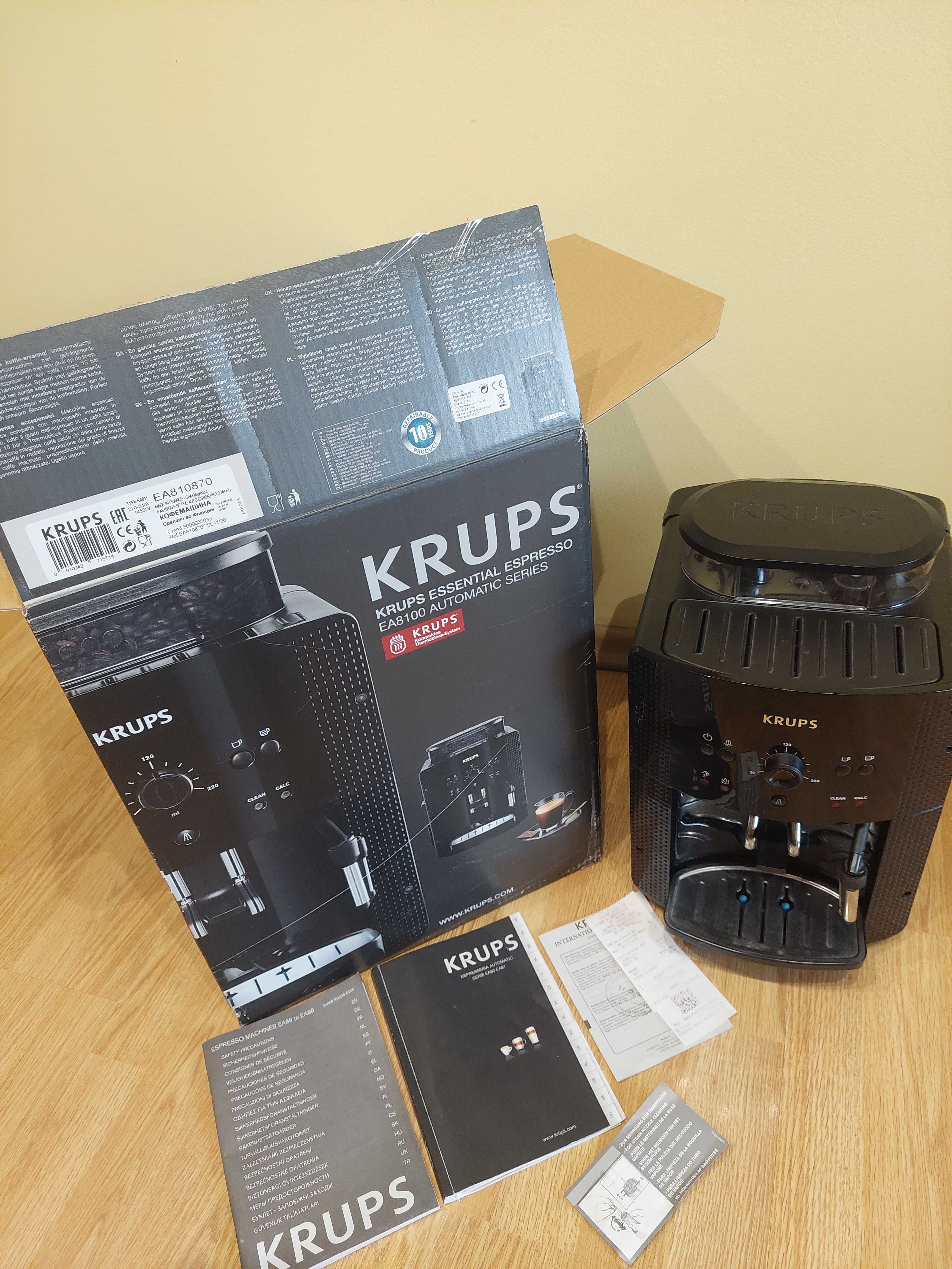 Кафеавтомат Krups EA810870 , 1450 W, 15 Bar