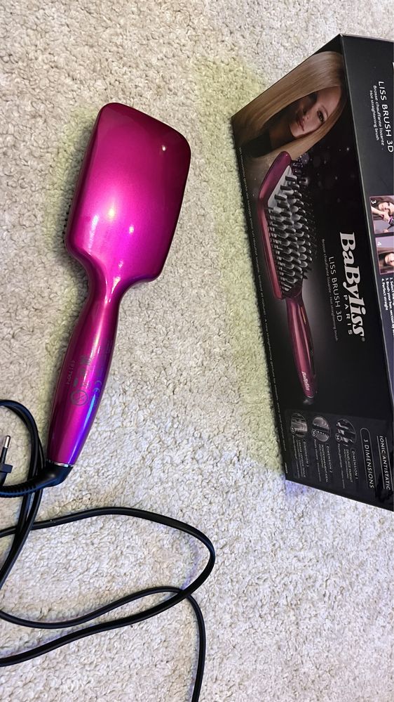 Perie electrica indreptat parul Babyliss Liss Brush 3D