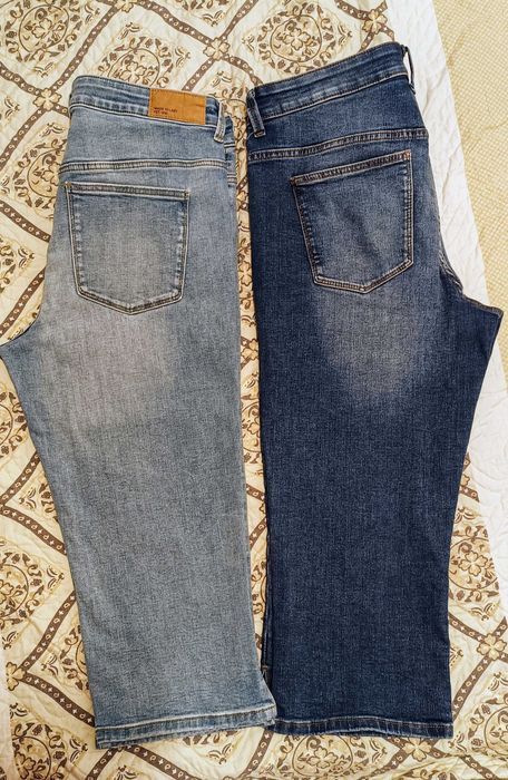 2 perechi de blugi C&A, pt dama , măsura 44-46