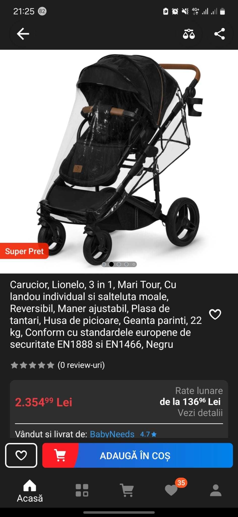 Carucior mama si copilul