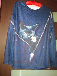 bluza simpatica cu pisicuta M