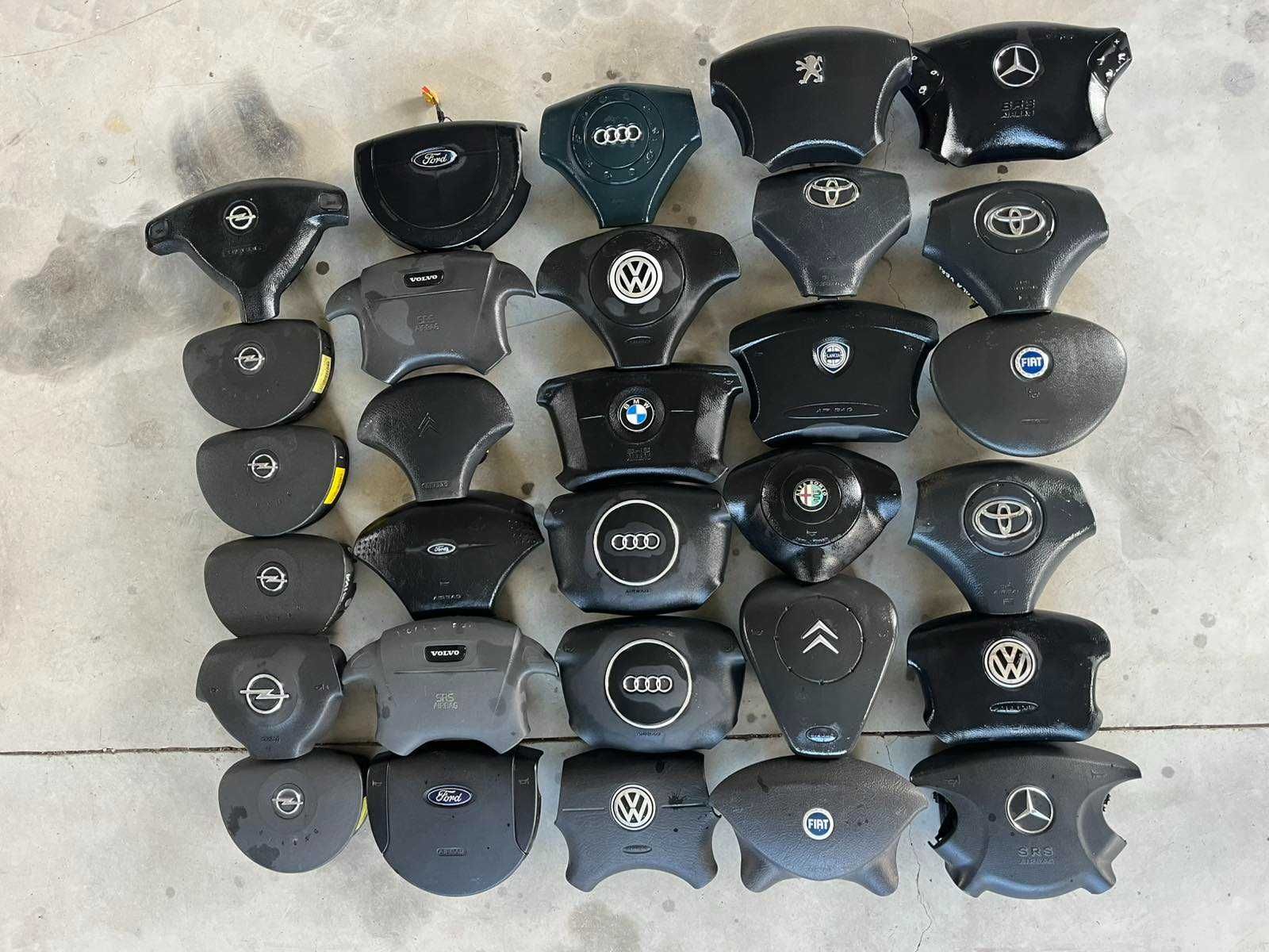 AIR BAGS-Audi,Bmw,Mercedes,Volkswagen,Peugeot,Citroen,Opel,Ford и др.