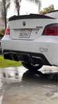 Difuzor ornament Dublu Evacuare cu Nervuri BMW E60 E61