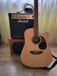Set chitară + amplificator Marshall+ boxă
