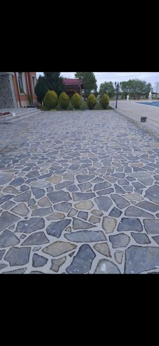 Pavaj din piatra naturala oferim și garanție