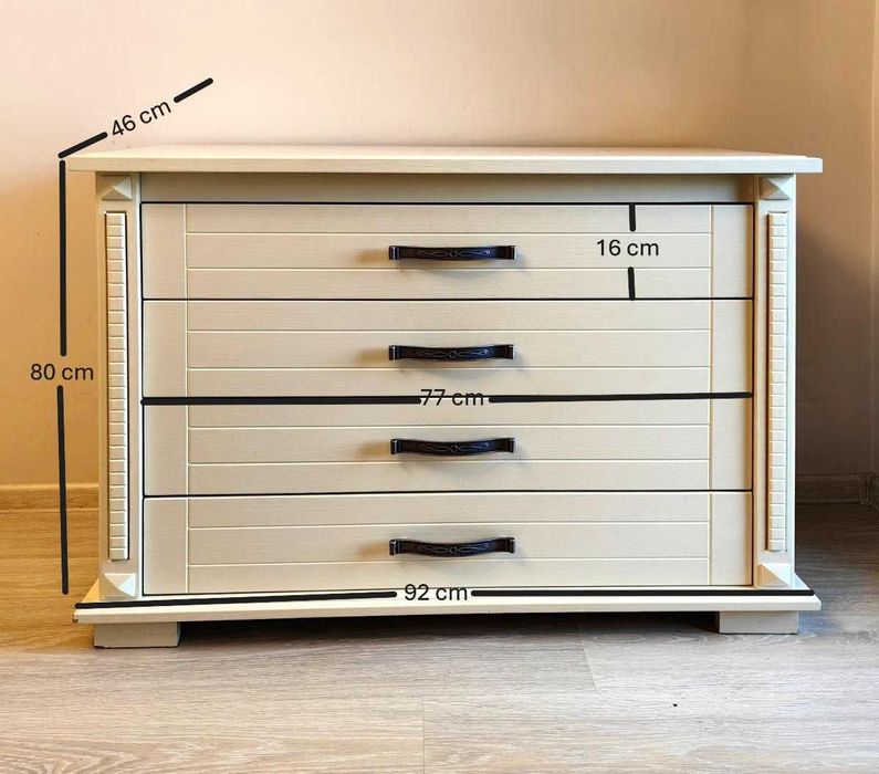 Мебели ръчна изработка МДФ с дъбов фурнир