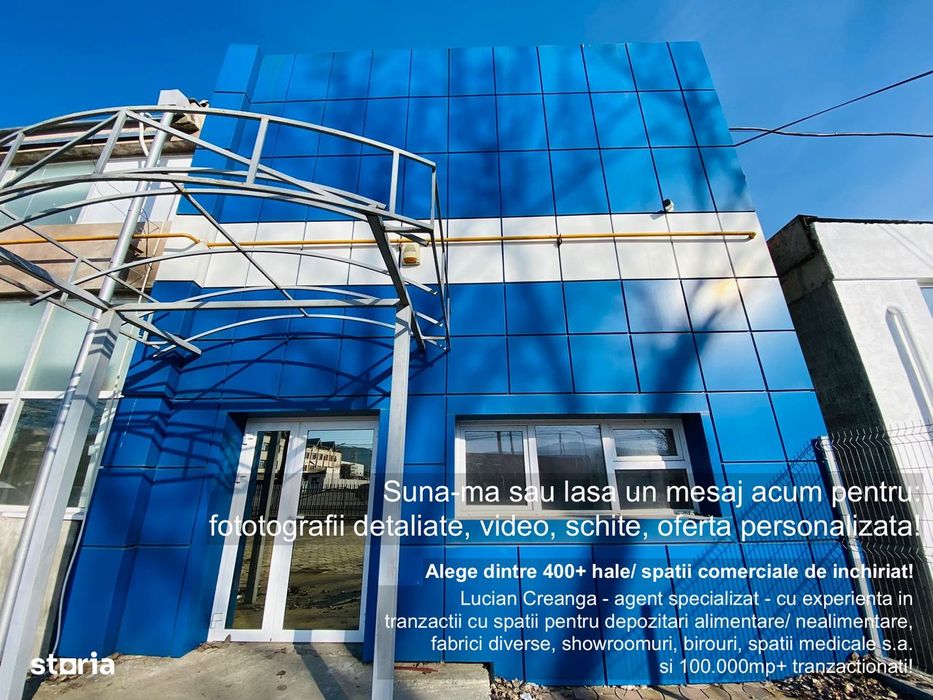 Spatii de la 15mp la 200mp, zona Lukoil Calea Chisinaului