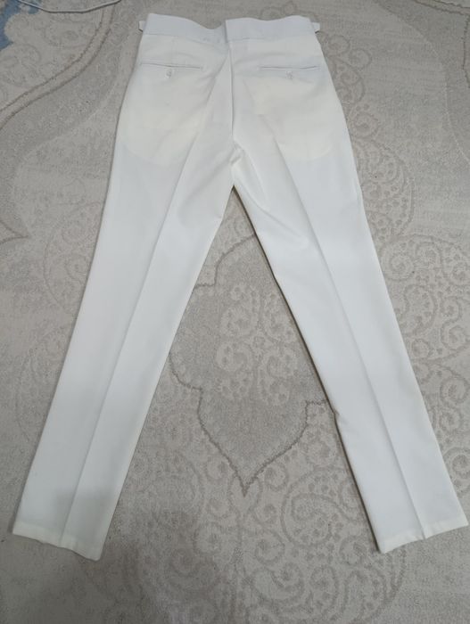 Слаксы белые слим