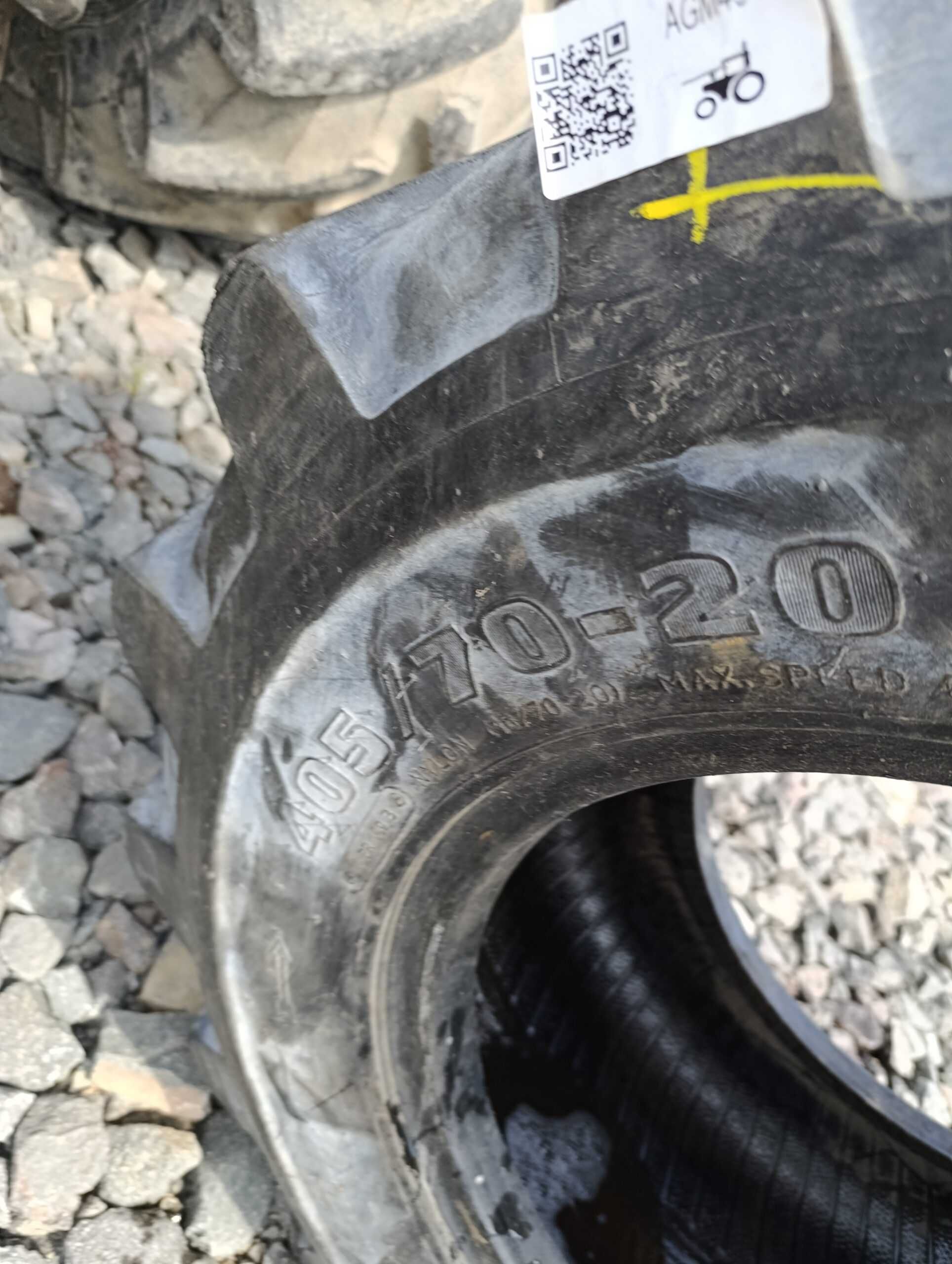 Anvelopa Second Hand 405/70r20 16.0/70r20 Mitas Industrial