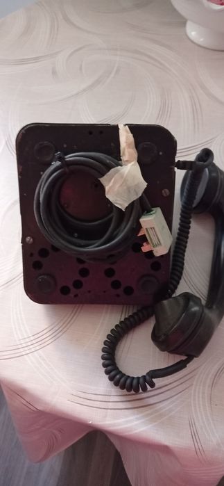 Телефон Сименс ,старинен, шайбов,Номера е за Бургас от 1970та година.