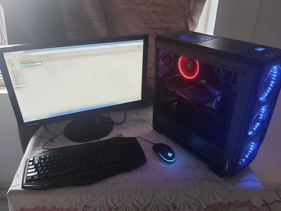PC Gaming ( Ryzen 7 2700x + GTX 1060) + Monitor 144Hz, 1ms, Full HD