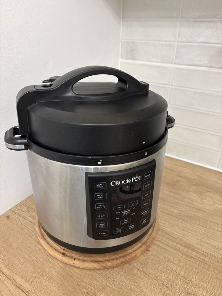 Multicooker Crock-Pot cu gatire sub presiune 5,6l