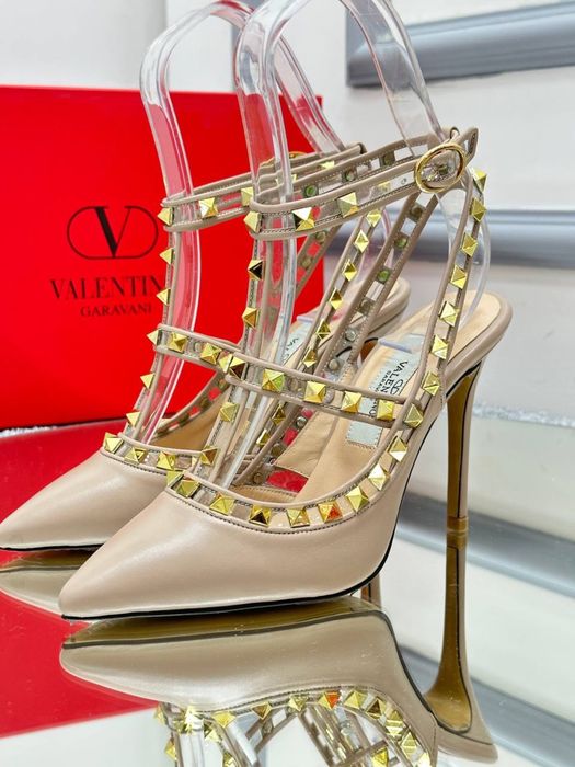 Sandale-Pantofi VALENTINO-piele naturală 100%POZE REALE