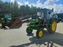 Tractor John Deere 2130 in 4 pistoane de 80 cp Incarcator cupa Fiat 70