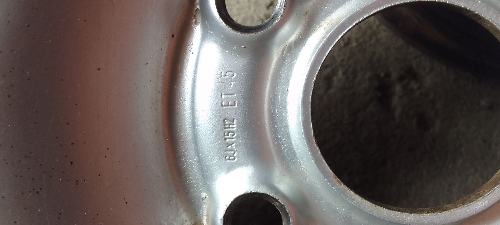 Диск железный R15, 5 болтов.