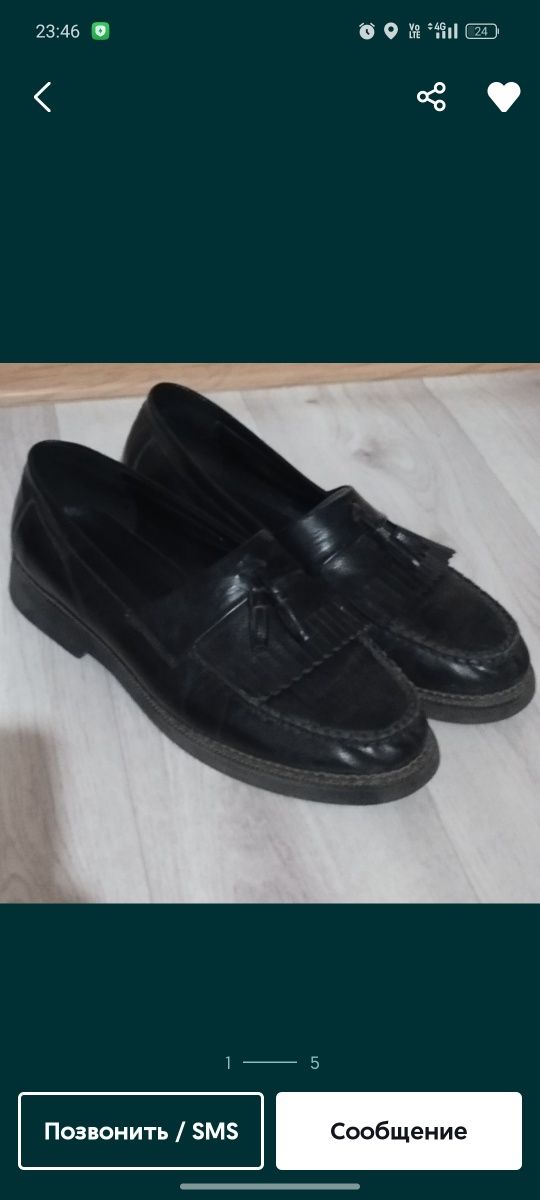 Продам мокасины 41 размера
