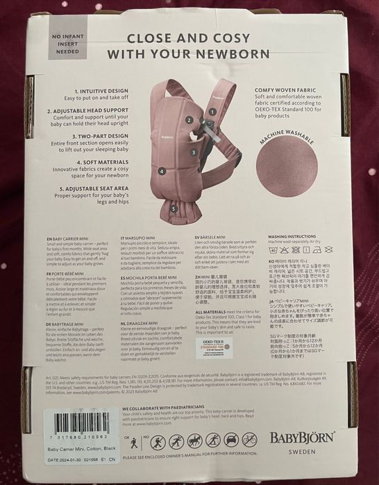 Marsupiu anatomic mini BabyBjorn