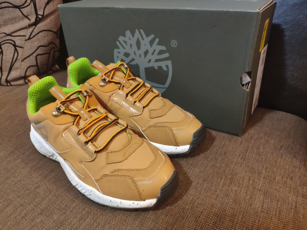 Timberland Ripcord Sneaker Wheat with Green