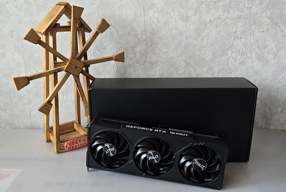 Видео карта Palit RTX 4070 ti Super Jetstream, 16GB GDDR6