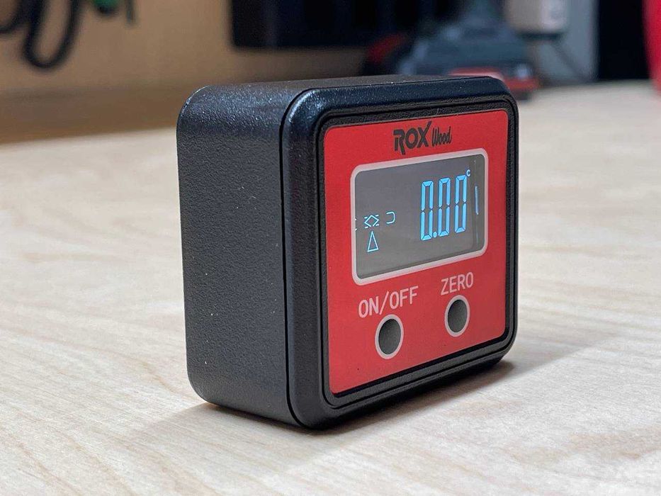 Дигитален инклинометър, нивелир и ъгломер Rox Wood