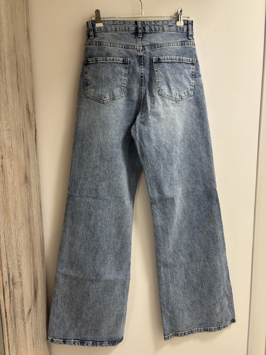 Blugi Wide leg - Massimo Dutti - noi, cu eticheta - S/36