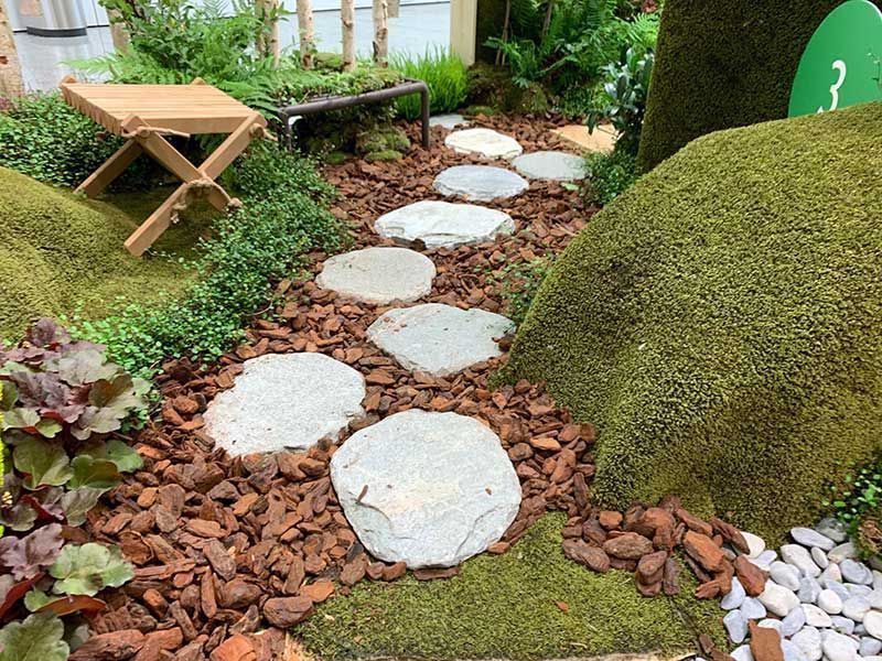 Amenajarea gradina/pasi japonezi / pasi gradina antichizati ardezie XL