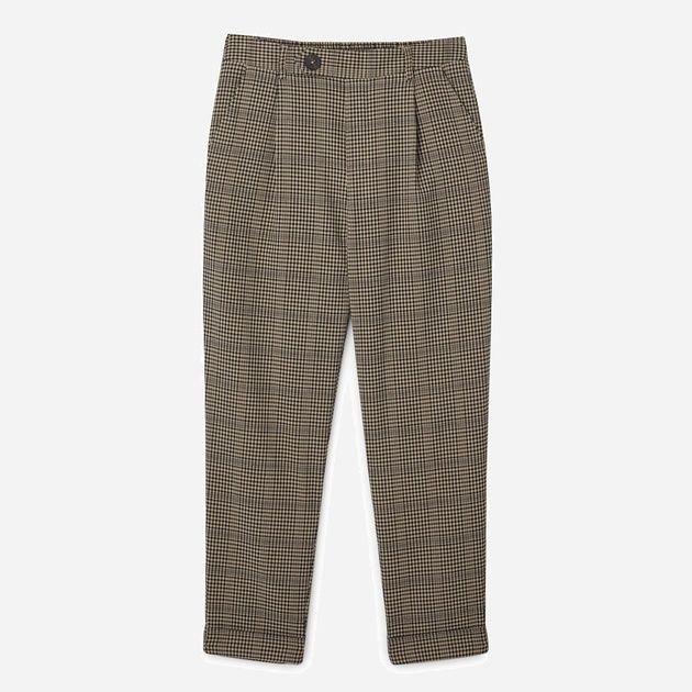 Pantaloni carouri Stradivarius