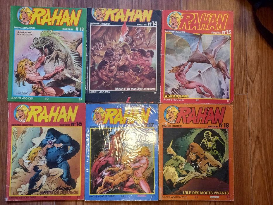 Rahan Nouvelle Collection Bimestriel colectie completa 1-36