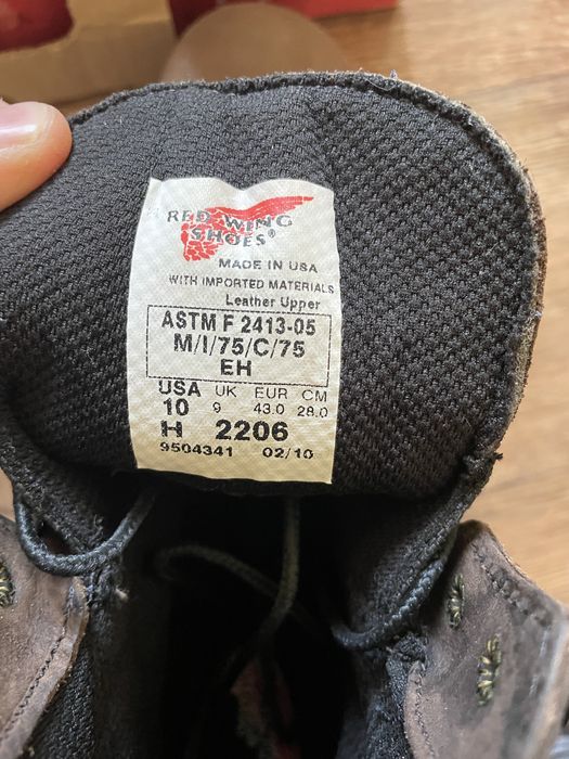 Red Wing ботинка 43р