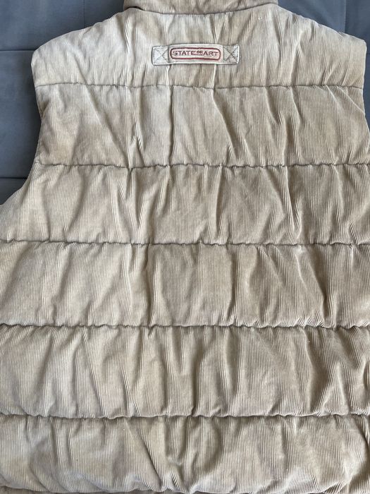 Страхотен двулицев елек-пухенка XXL 56 номер