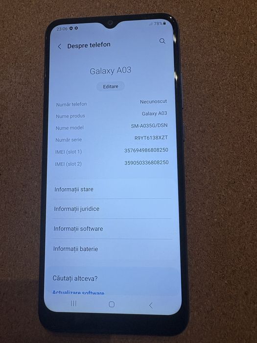 Samsung Galaxy A03 dual sim 64 Gb ID-XXL2708
