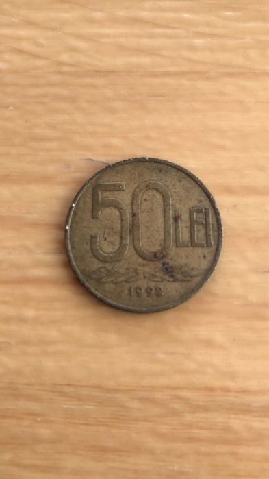 Moneda 50 de bani din 1992