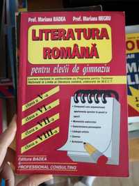 Literatura Romana pt elevii de gimnaziu cls V-VIII