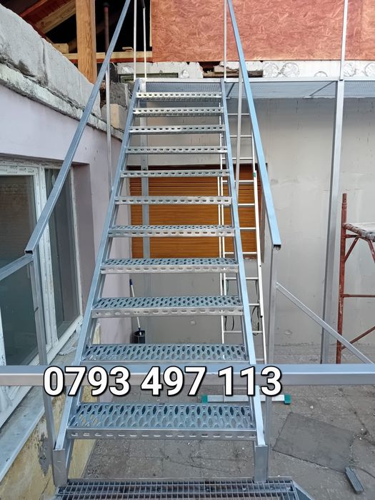 Scări metalice galvanizate la orice demisiune asiguram transport ori u
