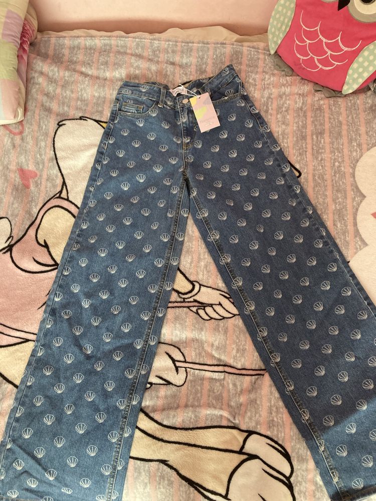 Дънки Florence by Mills x About You wide leg