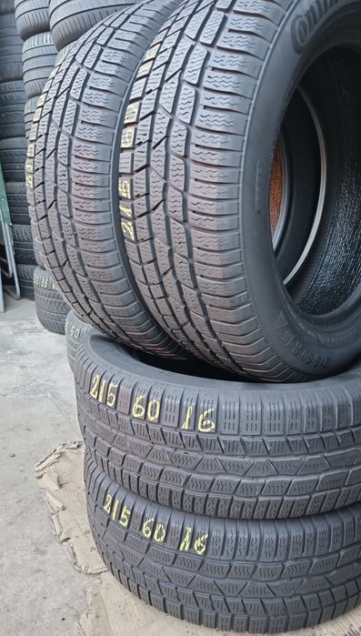 2 sau 4 Anvelope M/S (iarnă) Continental 215 60 R16 Impecabile.