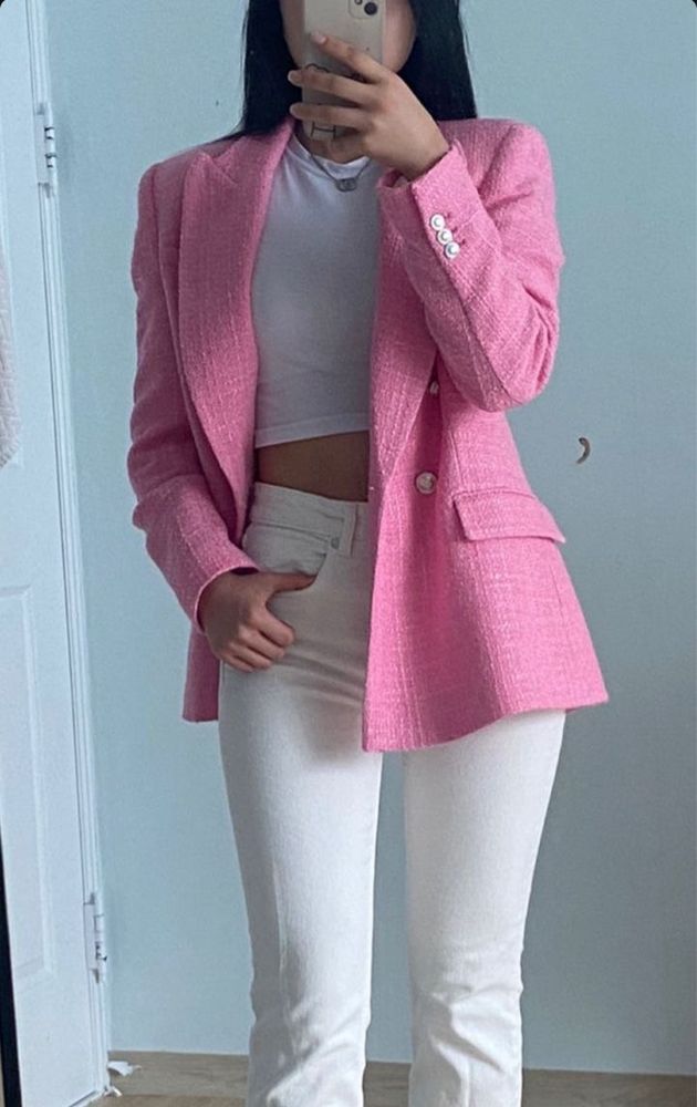 Твидовый пиджак от Zara