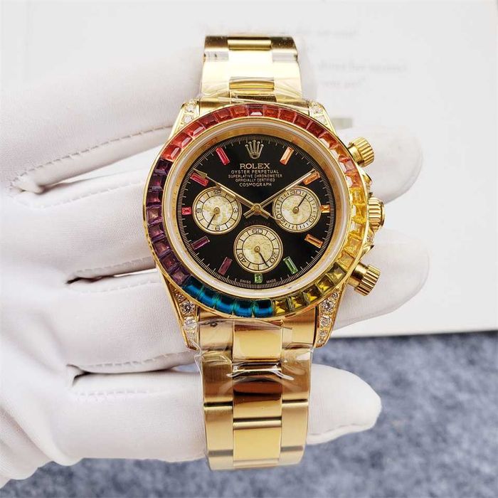 Мъжки часовник Rolex Daytona Cosmograph Rainbow Gold