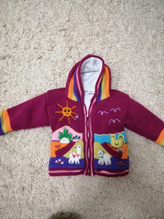 Bluza groasa tricotata mărimea 1 (80-86)