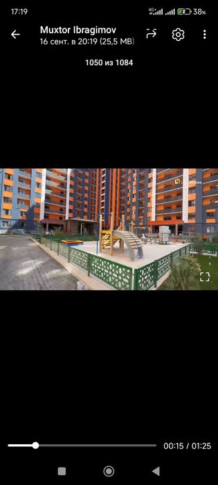 Tez Sotiladi, Sokin Makon Yangi qurilgan Uy, 60m², 2xona, Tayyor remon