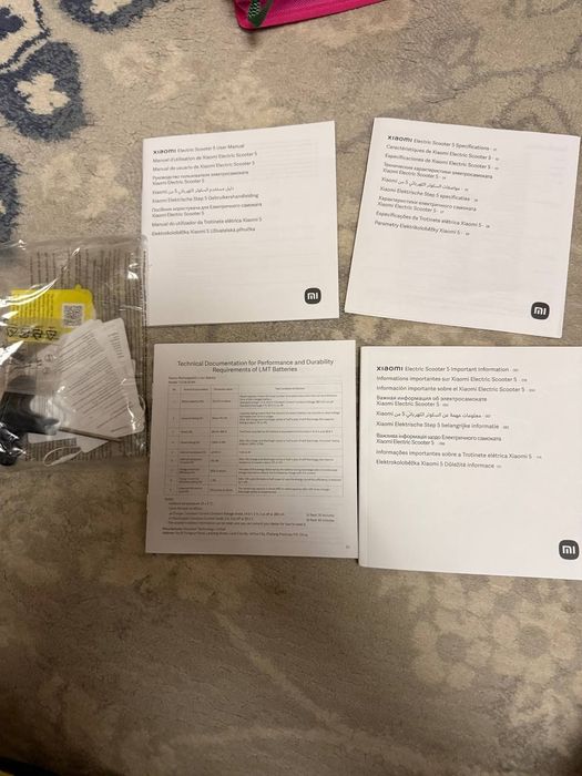 Электро самокат Xiaomi Electric Scooter 5