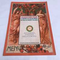 книга ,атлас -Италиански кулинарни менюта