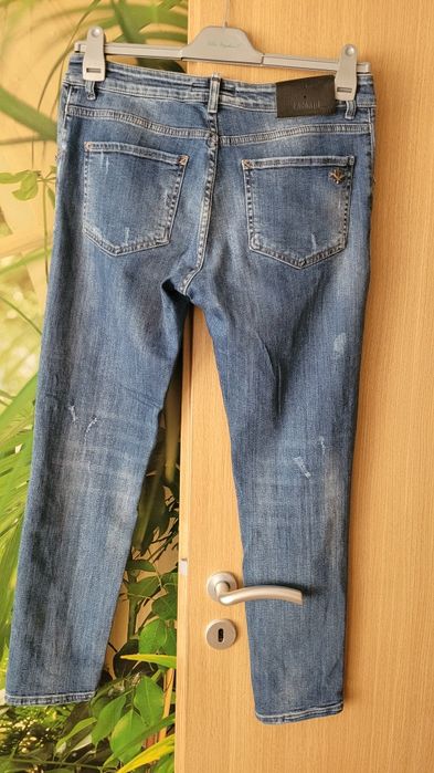 Дамски еластични дънки