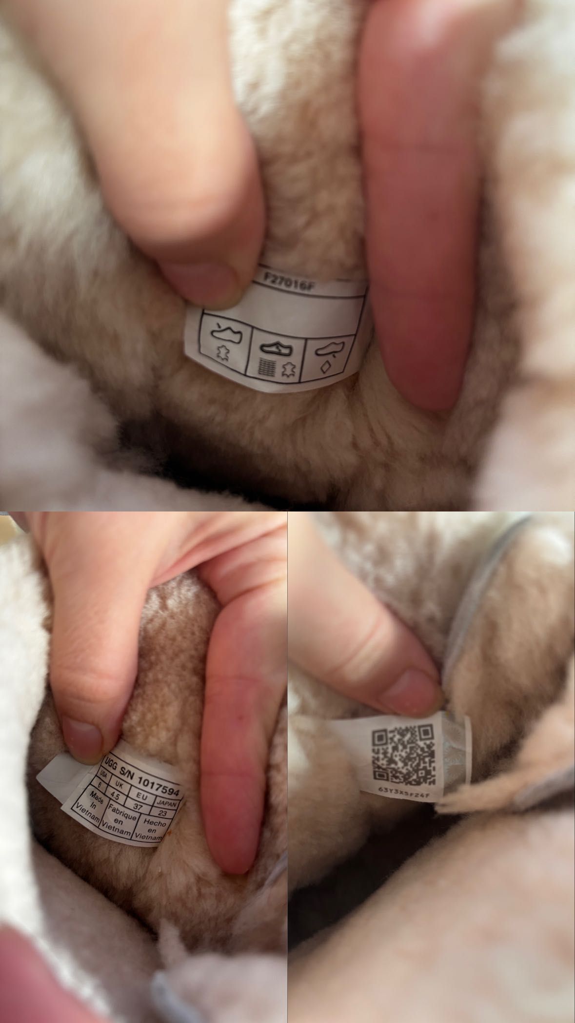 Апрески UGG Bailey Bow, Dixi Flora Perf light gray