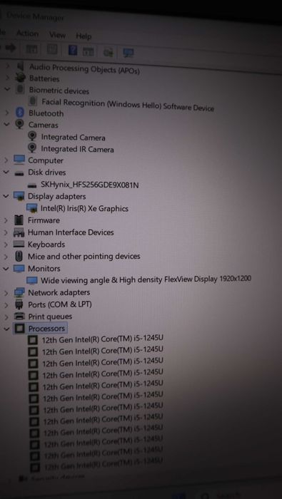 Lenovo ThinkPad T14s 3 Gen / i5 1245U/ SSD 256GB/16GB